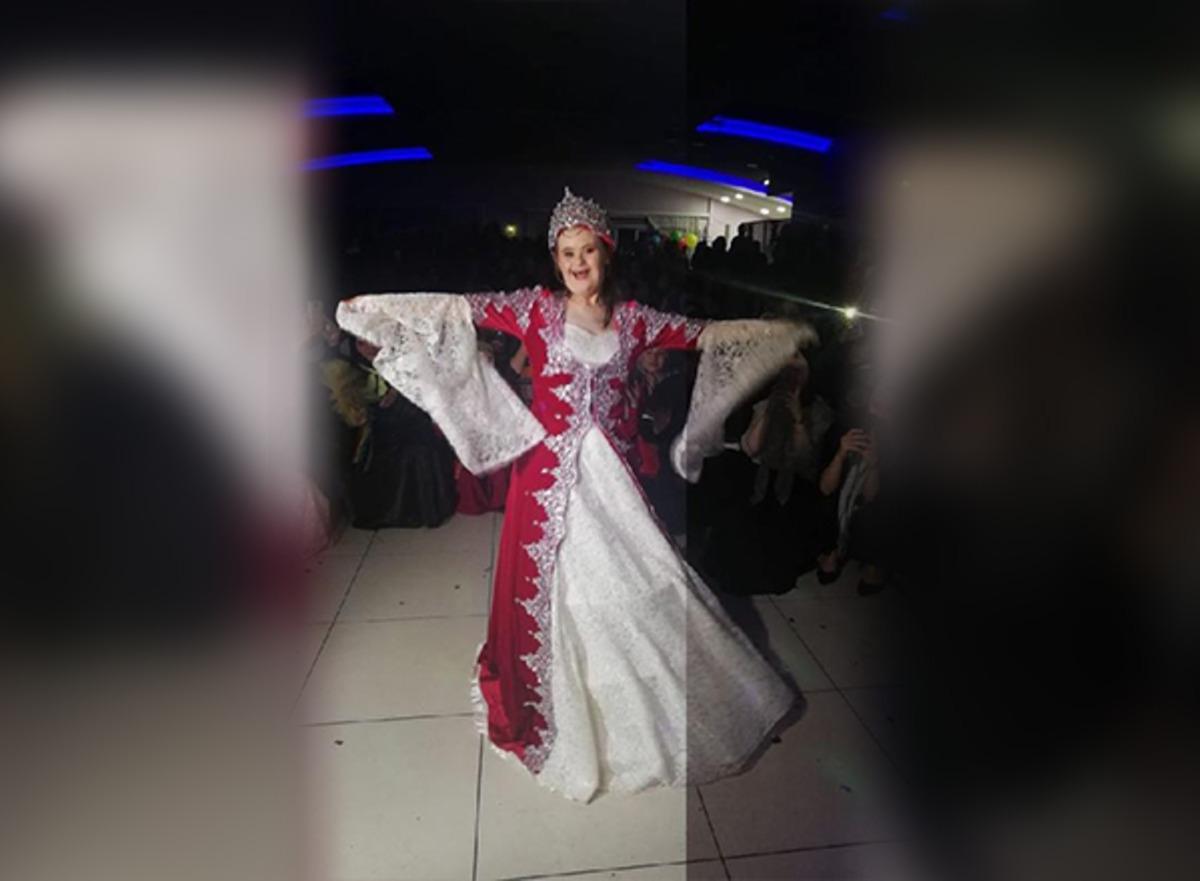 İzmit'te down sendromlu &Ouml;zlem Ateş'in hayali ger&ccedil;ek oldu