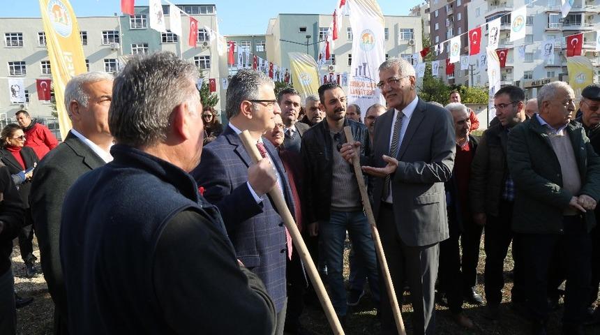 Mezitli&rsquo;deki 54. koruluk, kent merkezinde oluşturuldu