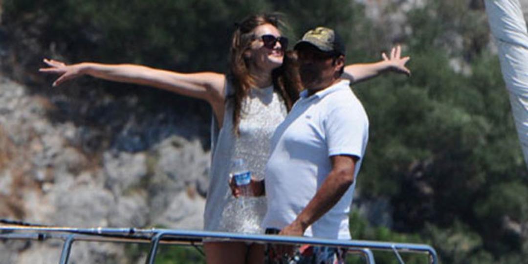 Yeni sevgilisi de Sırp