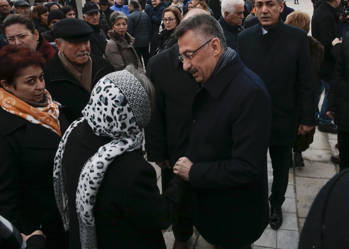 Lefkoşa B&uuml;y&uuml;kel&ccedil;isi Baş&ccedil;eri'nin babası son yolculuğa uğurlandı