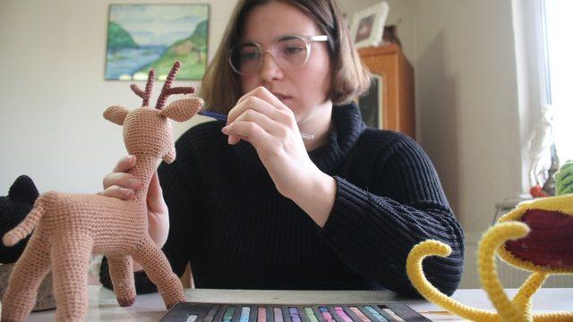 Girişimci kadın yeteneğini hayalleri ile birleştirmek istiyor