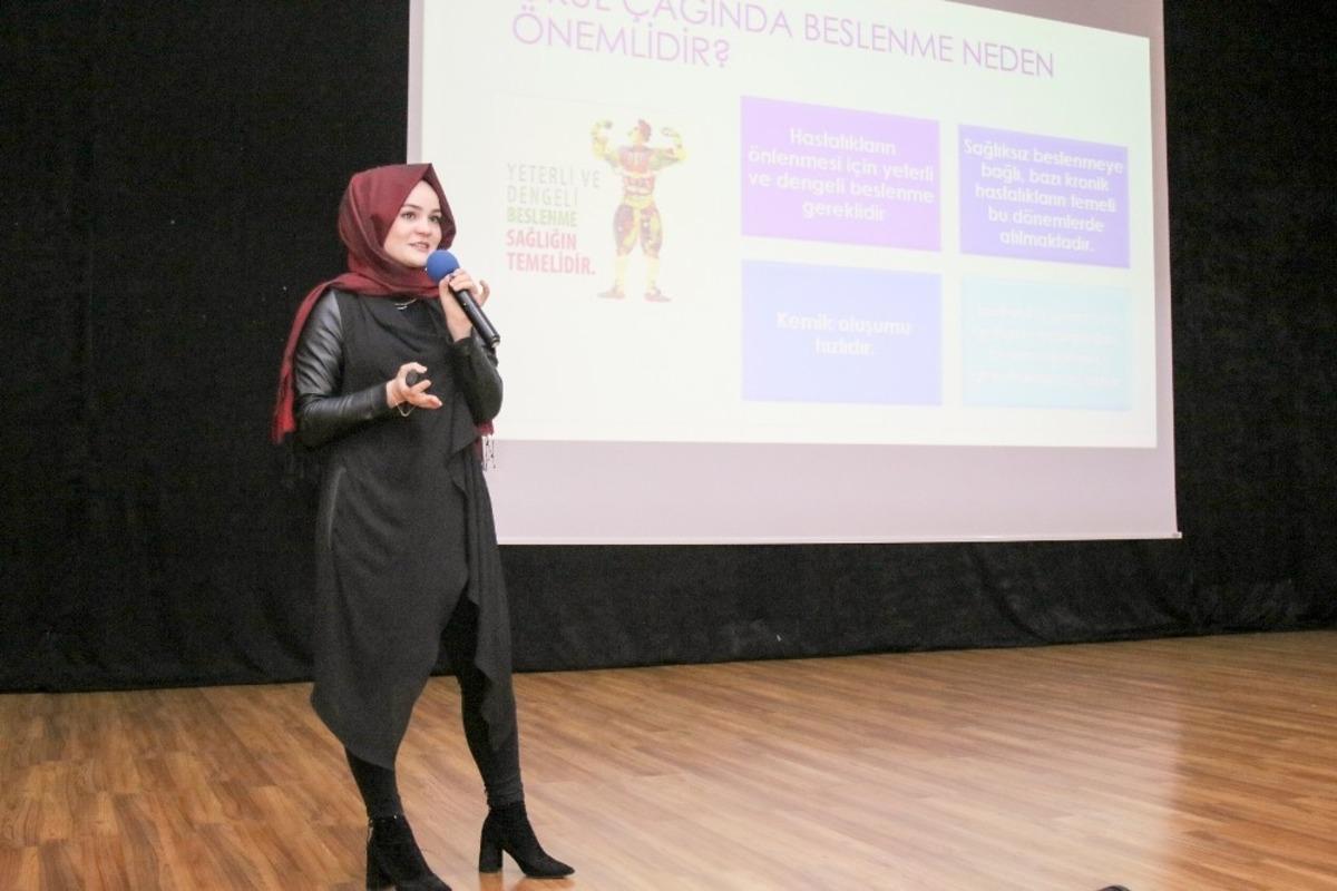 &Ouml;ğrencilere sağlıklı beslenme eğitimi