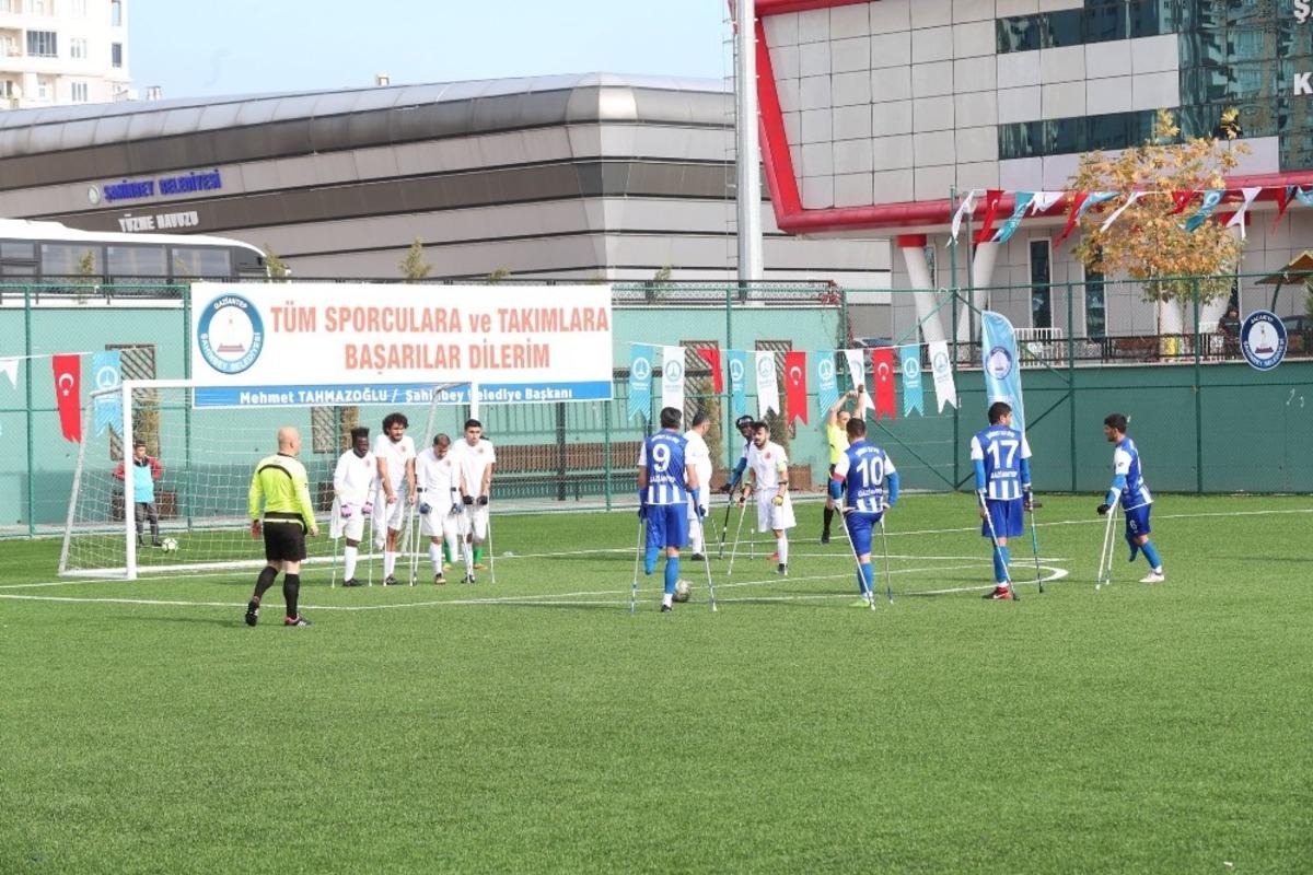 Şahinbey Ampute farklı kazandı 11-0