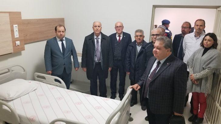 Manisa İl İnsan Hakları Kurulu üyeleri, hastanede mahkum ve tutuklu bölümünü inceledi G4