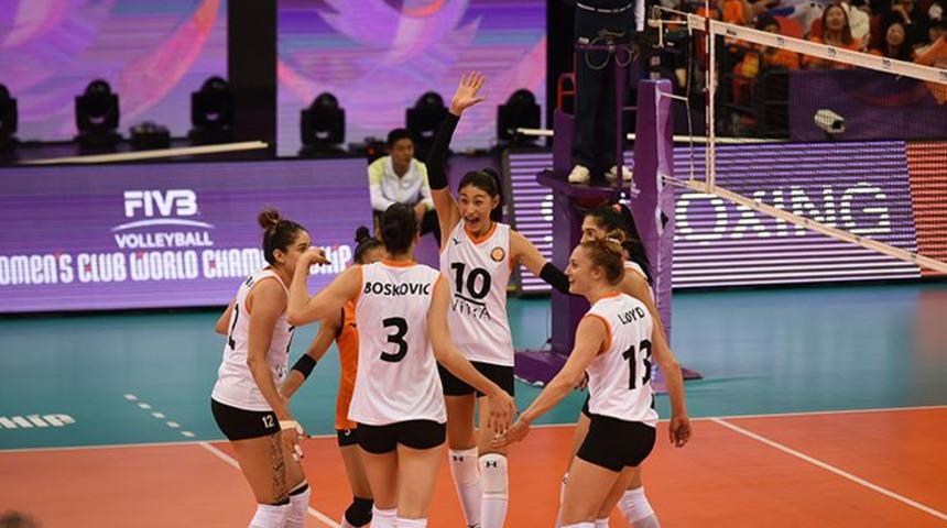 Eczacıbaşı VitrA Dünya Kulüpler Şampiyonası'nda ikinci oldu