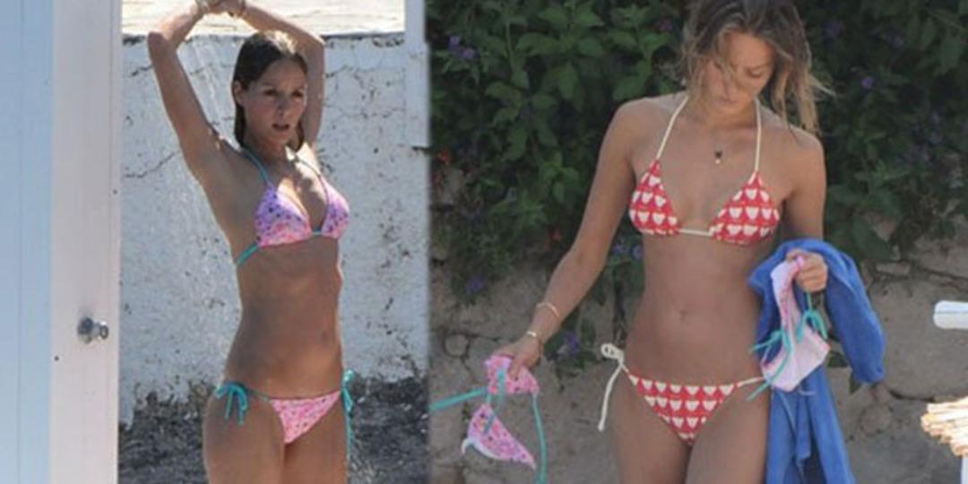 Bade'den bikini şov