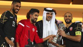 Katar ve Kuveyt'ten, 24. Körfez Ulusları Kupası şampiyonu Bahreyn'e tebrik