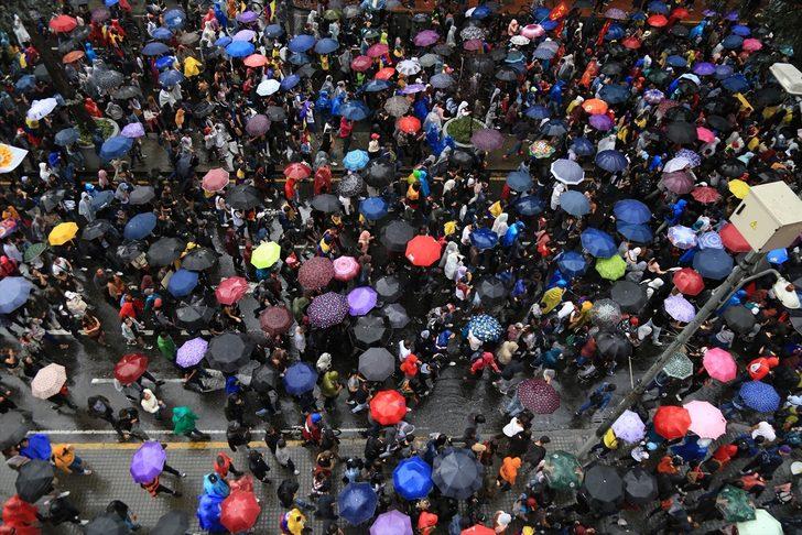 'Şemsiye devrimi' kilometrelerce öteye sıçradı! G3