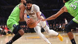 Los Angeles Lakers-Minnesota Timberwolves maç sonucu: 142-125 (Anthony Davis'ten 50 sayı)
