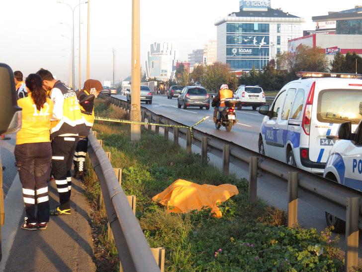 İstanbul'da esrarengiz olay! Orta refüjde ölü bulundu G3