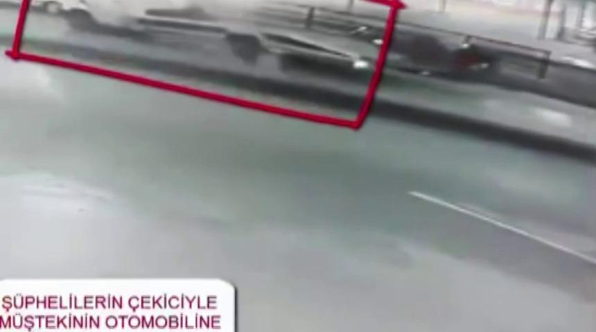 &Ccedil;ekici ile otomobil hırsızlığı