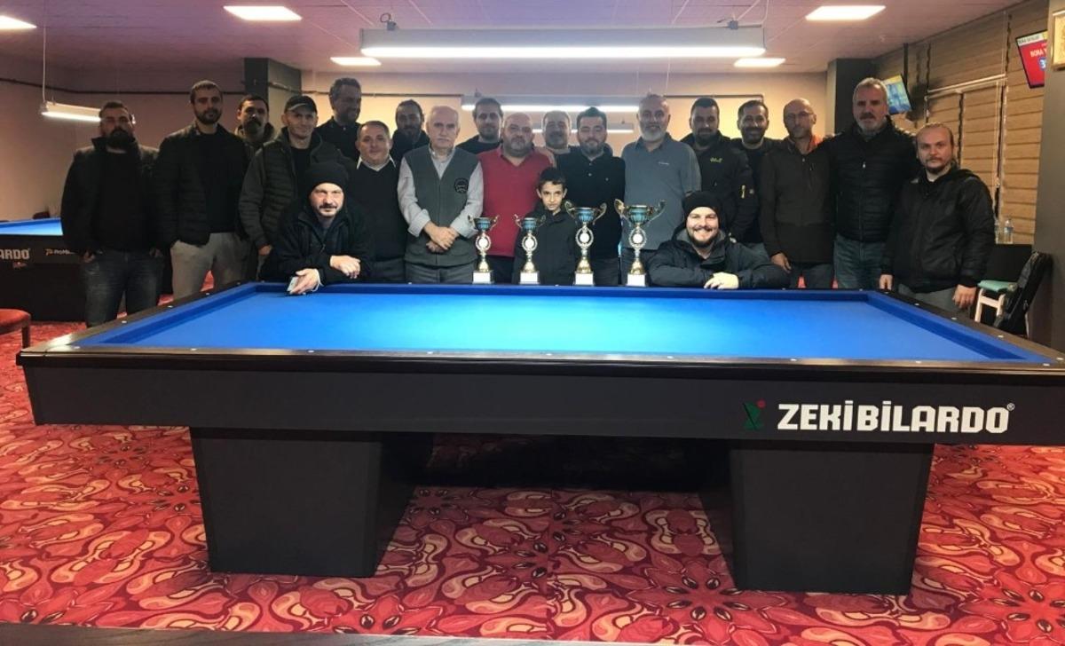 3 Bant bilardo şampiyonu Bora Yayalar oldu