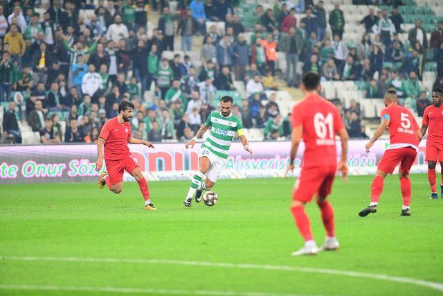 Bursaspor’un kalesi düştü