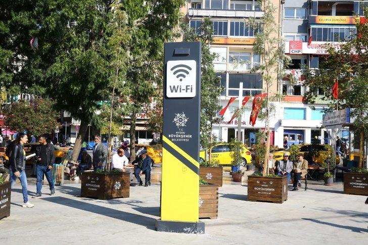 Aydın Büyükşehirden ücretsiz internet hizmeti G3