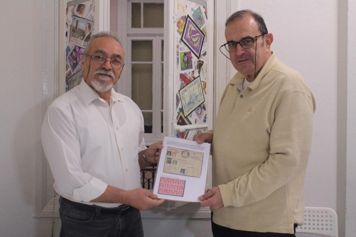 (&Ouml;zel) Pul koleksiyoncularını duygulandıran rastlantı