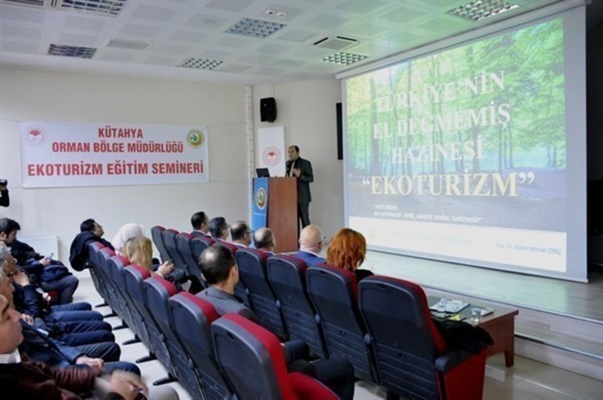 K&uuml;tahya&rsquo;da  Ekoturizm eğitim semineri