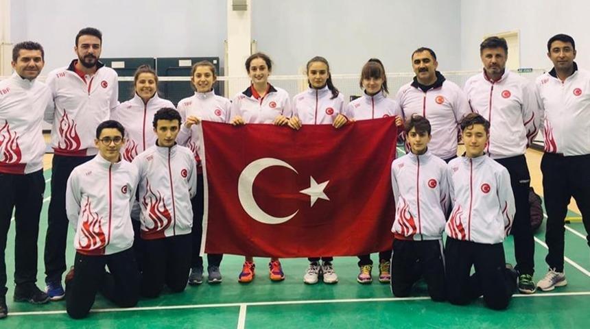 15 Yaş Altı Balkan Badminton Şampiyonası’nda Erzincan başarısı