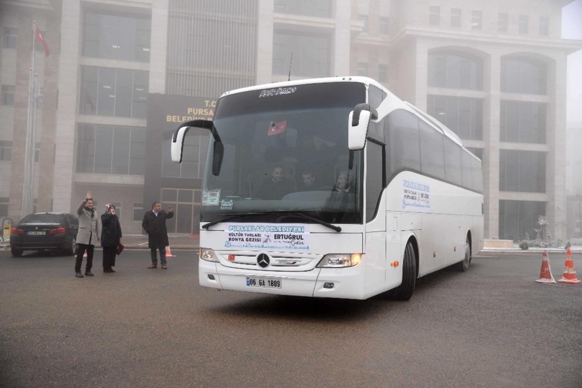 Pursaklar Belediyesi muhtarları Şeb-i Arus&rsquo;a g&ouml;nderdi