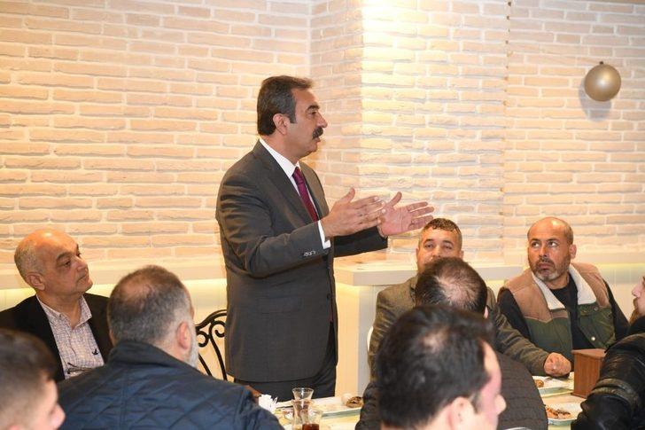 Çetin, iş adamlarıyla buluştu G4