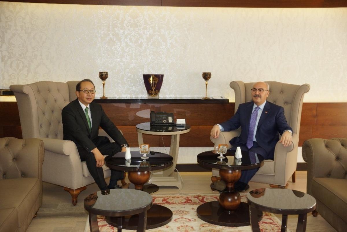 Japonya Başkonsolosu Nishimaki, Vali K&ouml;şger&rsquo;i ziyaret etti