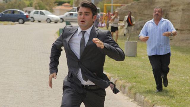 Dizi setinde talihsiz kaza