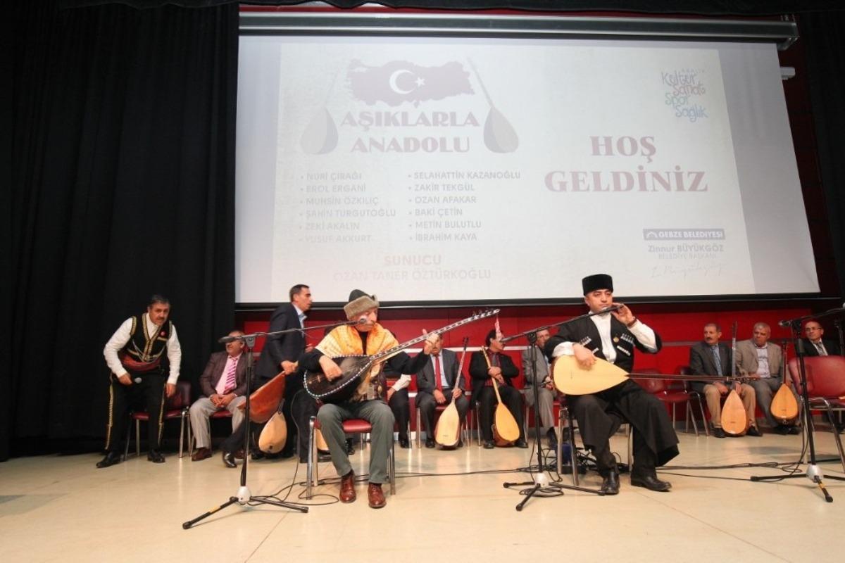 Ozan ve Aşıklar Gebze&rsquo;de Buluştu