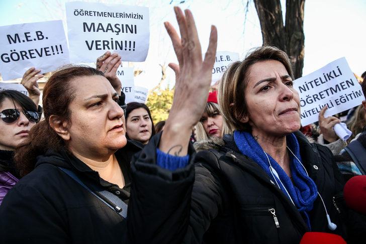 Doğa Koleji öğretmenlerinin eylemine velilerden destek (Doğa koleji satılıyor mu?) G3