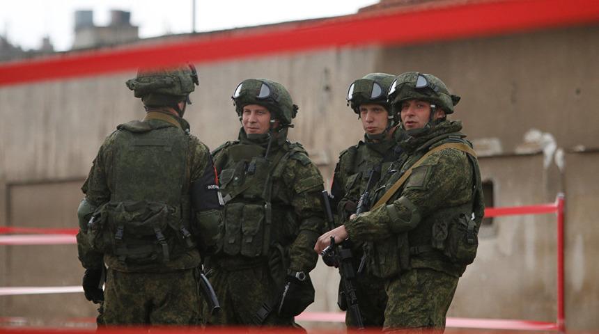 Rus askerleri ilk kez 'IŞİD’in başkentine' girdi