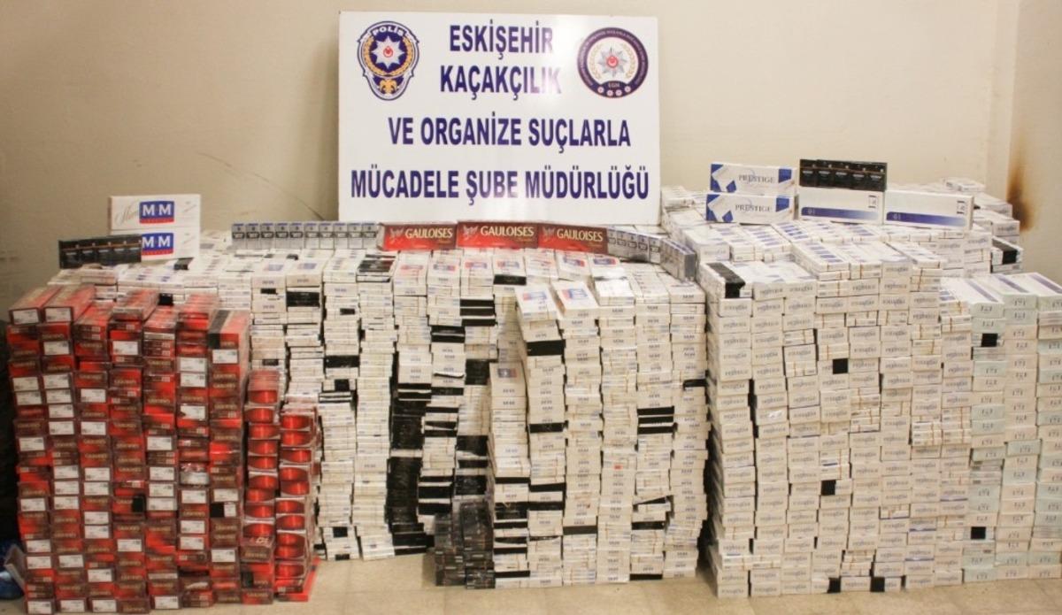Eskişehir&rsquo;de ka&ccedil;ak&ccedil;ılık operasyonu: 1 g&ouml;zaltı