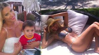 Simge Tertemiz'den tatil pozları