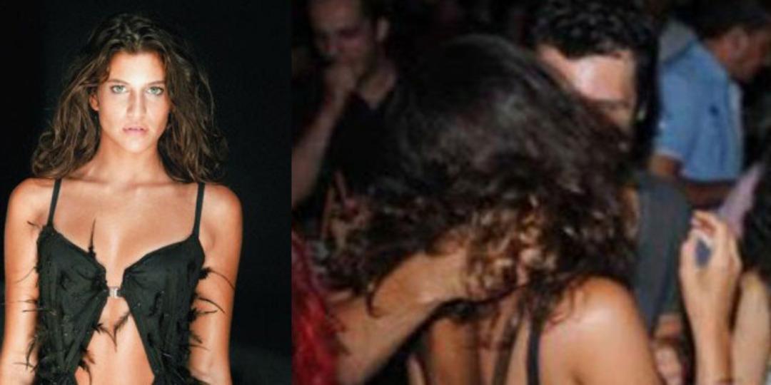 Berrak T&uuml;z&uuml;nata&ccedil; &ouml;p&uuml;ş&uuml;rken g&ouml;r&uuml;nt&uuml;lendi