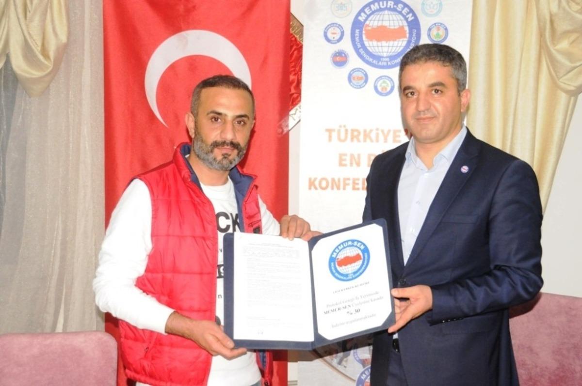 Memur-Sen Cizre&rsquo;de esnafla indirim protokol&uuml; imzaladı