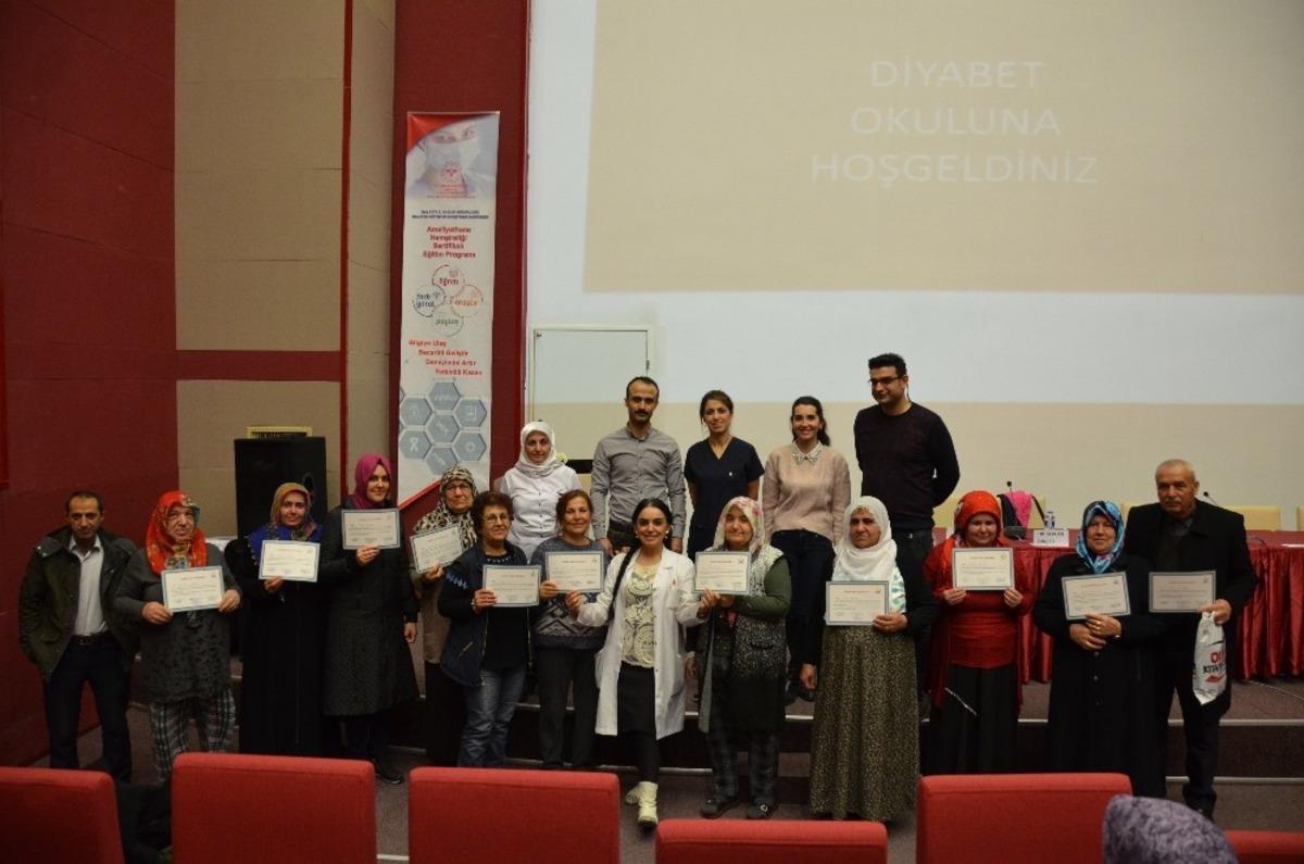 Diyabet eğitimi d&uuml;zenlendi