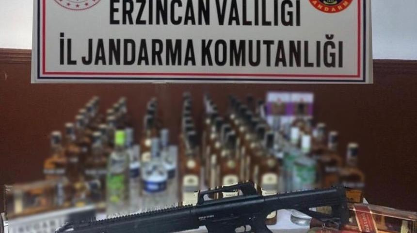 Erzincan&rsquo;da ka&ccedil;ak&ccedil;ılık operasyonu