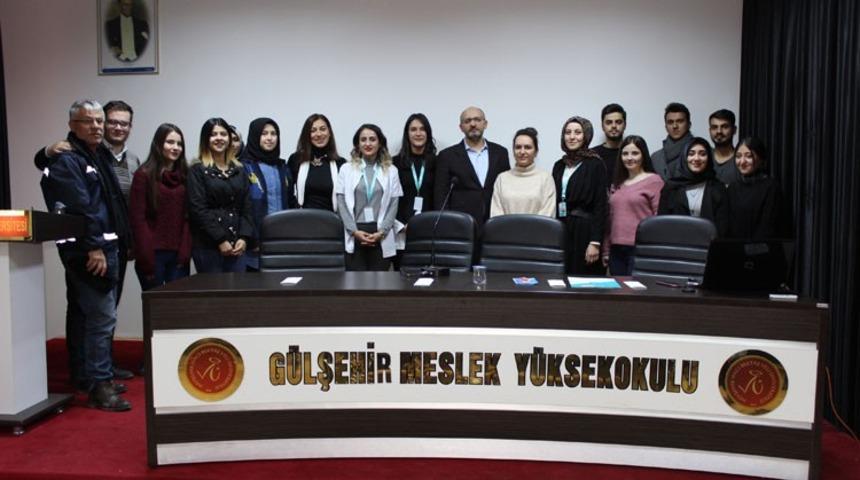 G&uuml;lşehir MYO&rsquo;da &ldquo;D&uuml;nya AIDS G&uuml;n&uuml;&rdquo; konulu bilgilendirme konferansı