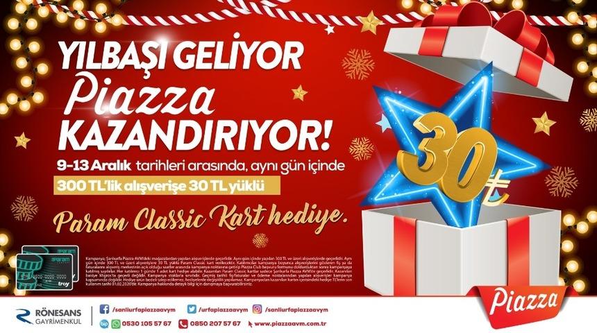 Şanlıurfalılara erken yilbaşi hediyesi