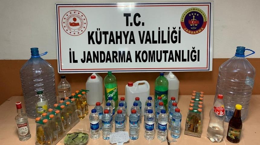 Tavşanlı&rsquo;da ka&ccedil;ak i&ccedil;ki operasyonu