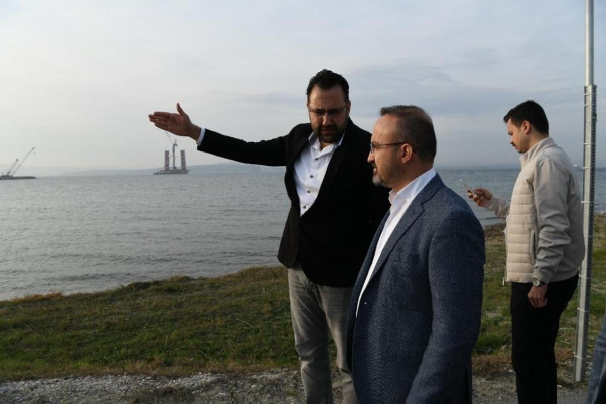 B&uuml;lent Turan&rsquo;dan 1915 &Ccedil;anakkale K&ouml;pr&uuml;s&uuml;&rsquo;ne ziyaret