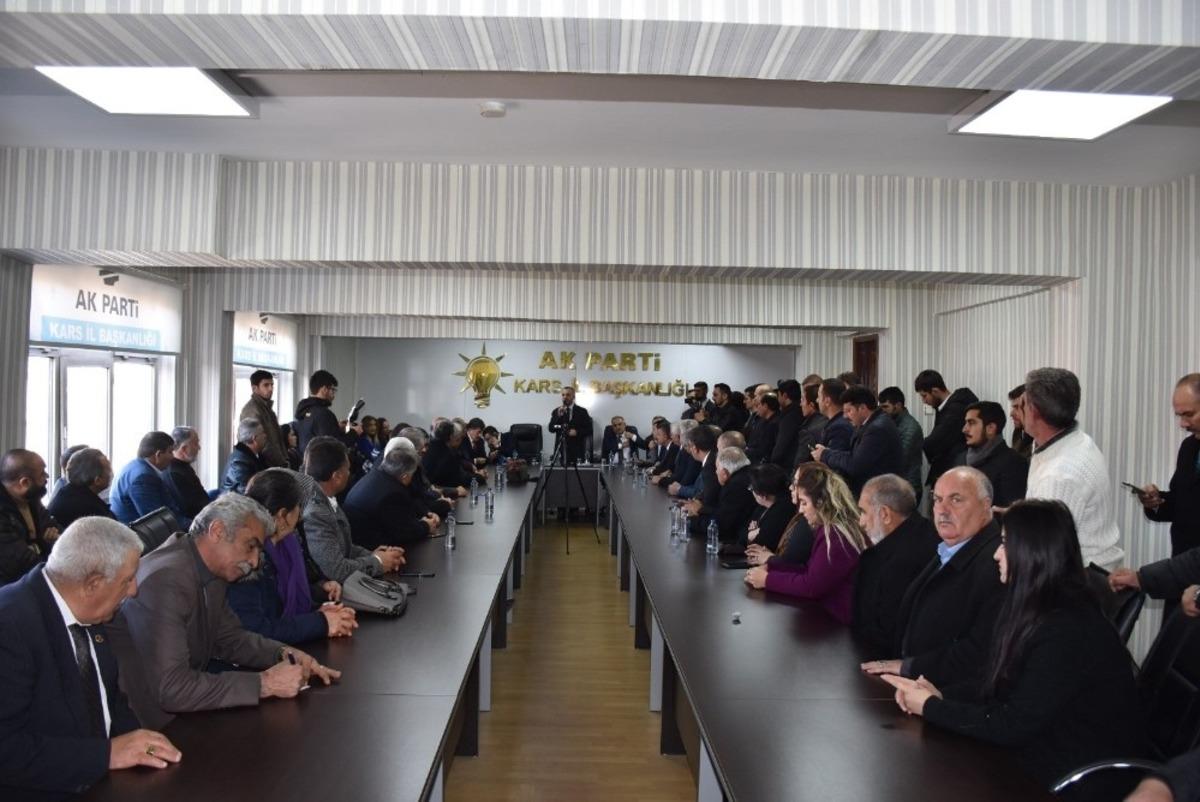 AK Parti Genel Başkan Yardımcısı Erkan Kandemir, Kars&rsquo;ta