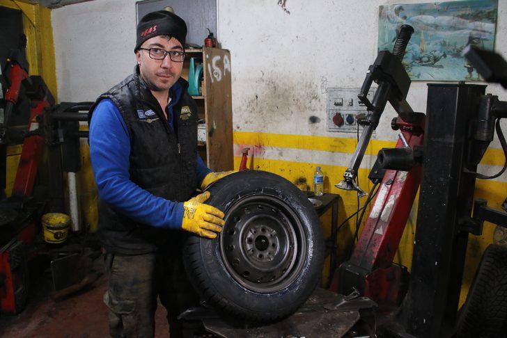 Oto lastikçiler nefes almıyor, iğne atsan yere düşmez G2