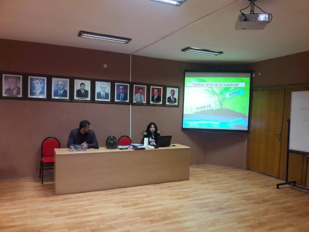 Denetimli serbestlik y&uuml;k&uuml;ml&uuml;lerine basın&ccedil;lı sulama sistemleri eğitimi