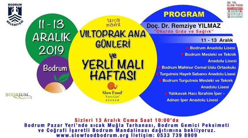 7. Toprak Ana G&uuml;nleri ve Yerli Malı Haftası başlıyor