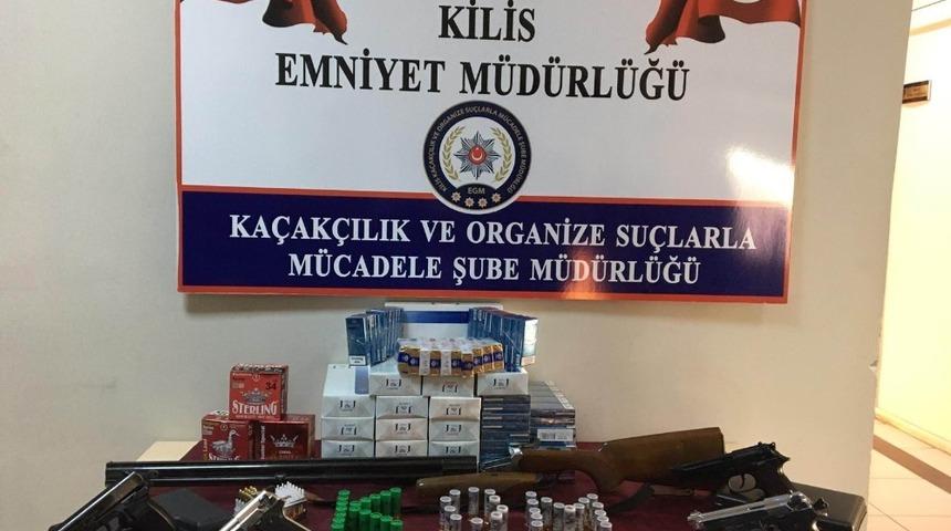 Kilis&rsquo;te ka&ccedil;ak&ccedil;ılık operasyonu