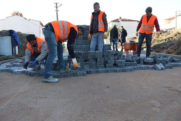 Çayırova’da sokaklar parke ile kaplanıyor G4