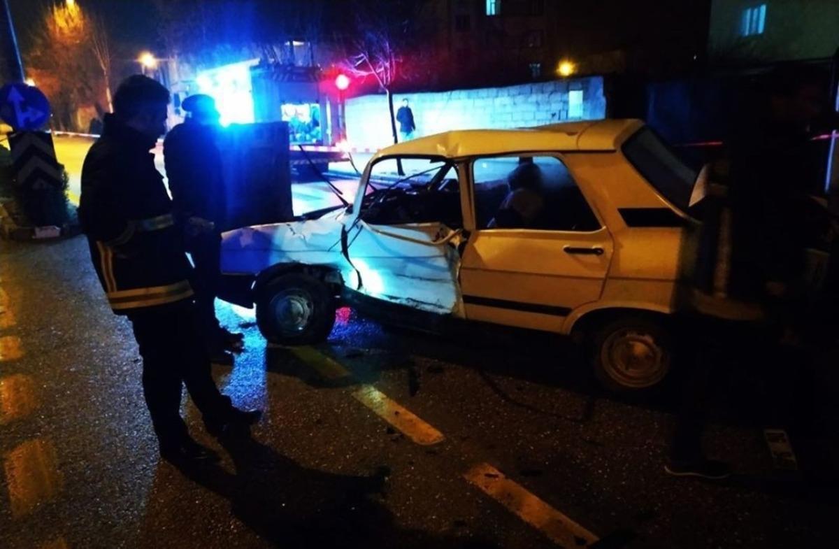 Van&rsquo;da trafik kazası; 1 yaralı