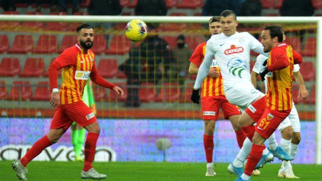 İstikbal Mobilya Kayserispor - Çaykur Rizespor: 1-0