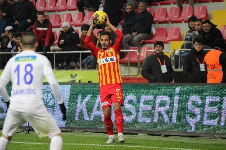 Süper Lig: İ.M. Kayserispor: 1 - Çaykur Rizespor: 0 (Maç sonucu) G3