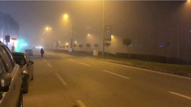 Bursa’da yoğun sis