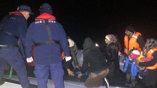 Kuşadası’nda 50 düzensiz göçmen yakalandı