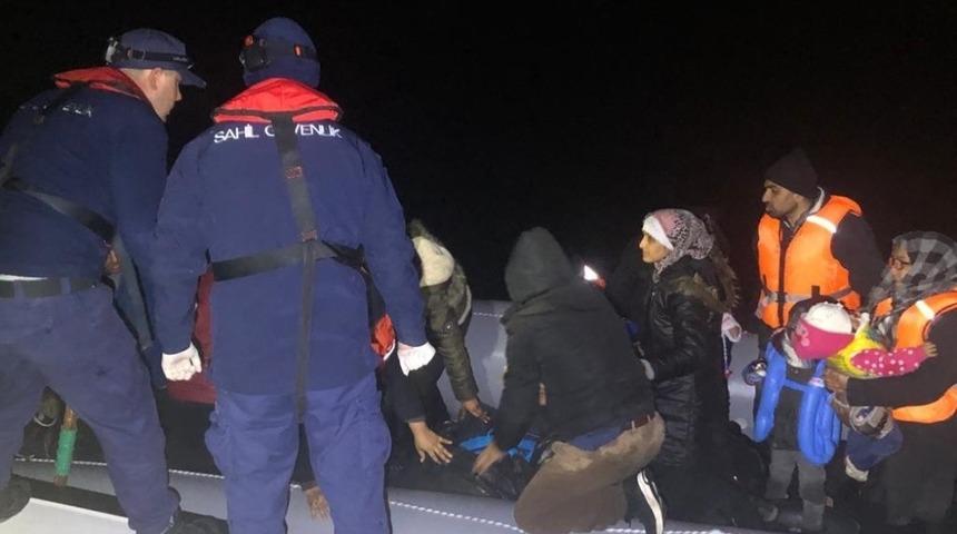 Kuşadası’nda 50 düzensiz göçmen yakalandı